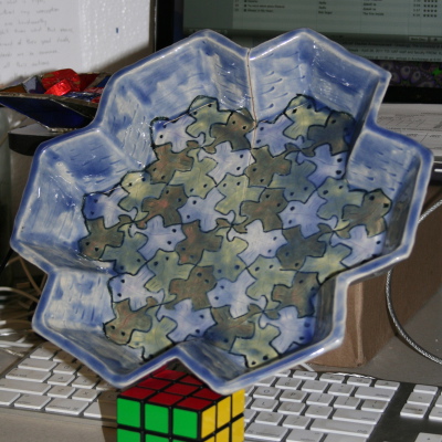 Escher Fish Dish