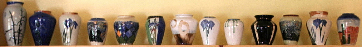 Collection of vases