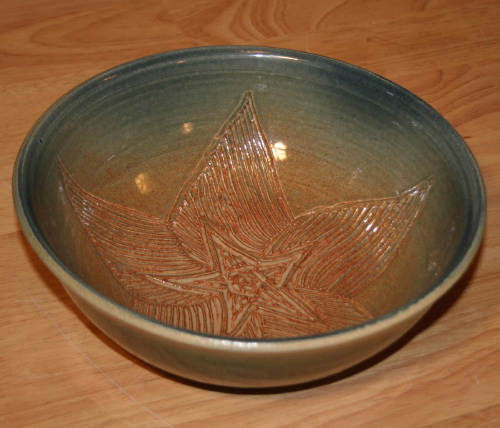 Carved Star Bowl