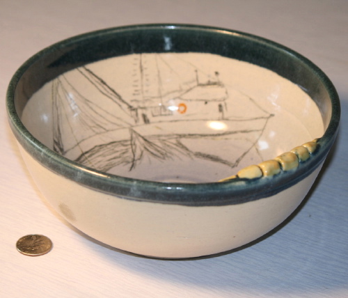 Fishing Boat Bowl